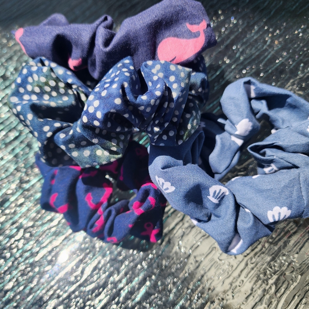 Nantucket Vibes Scrunchies 4 Pack NWT Price is firm